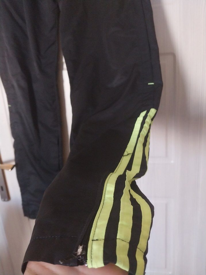 Erkek Siyah Adidas Rahat Kesim Eşofman Altı - Görsel 4