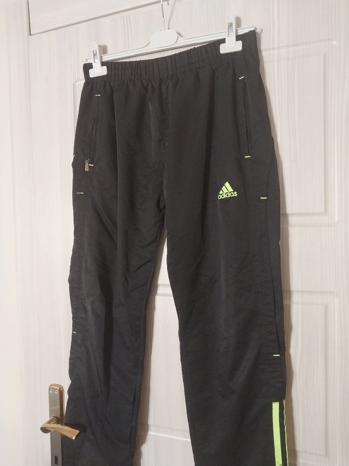 Erkek Siyah Adidas Rahat Kesim Eşofman Altı - Görsel 2