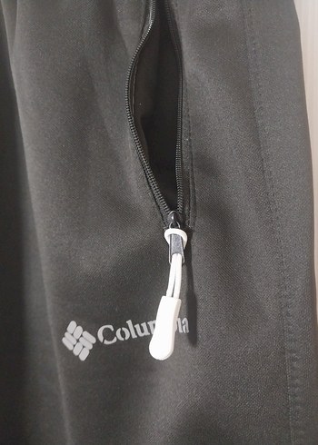 Columbia Siyah Fermuarlı Erkek Eşofman Altı - Görsel 4