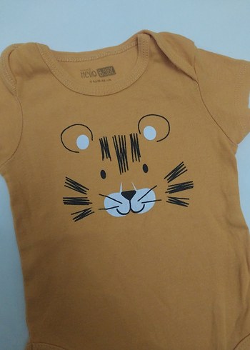 Kısa Kollu Erkek Bebek Baskılı Body - Görsel 2