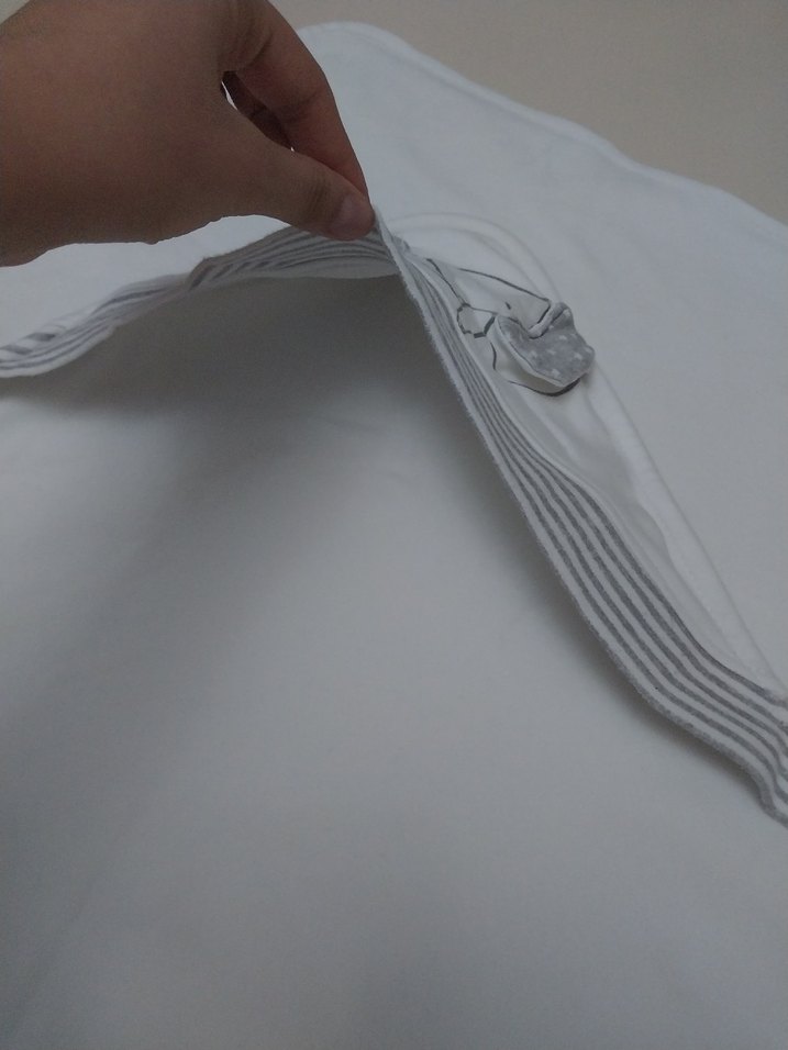 Gri Nakışlı Çocuk Battaniyesi - Görsel 3