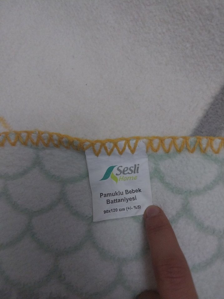 Pastel Renkli Baskılı Çocuk Battaniyesi - Görsel 5