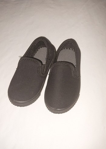 Siyah Erkek Çocuk Cırtlı Loafer - Görsel 2