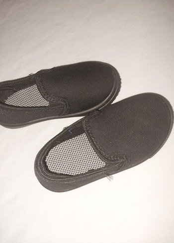 Siyah Erkek Çocuk Cırtlı Loafer - Görsel 4