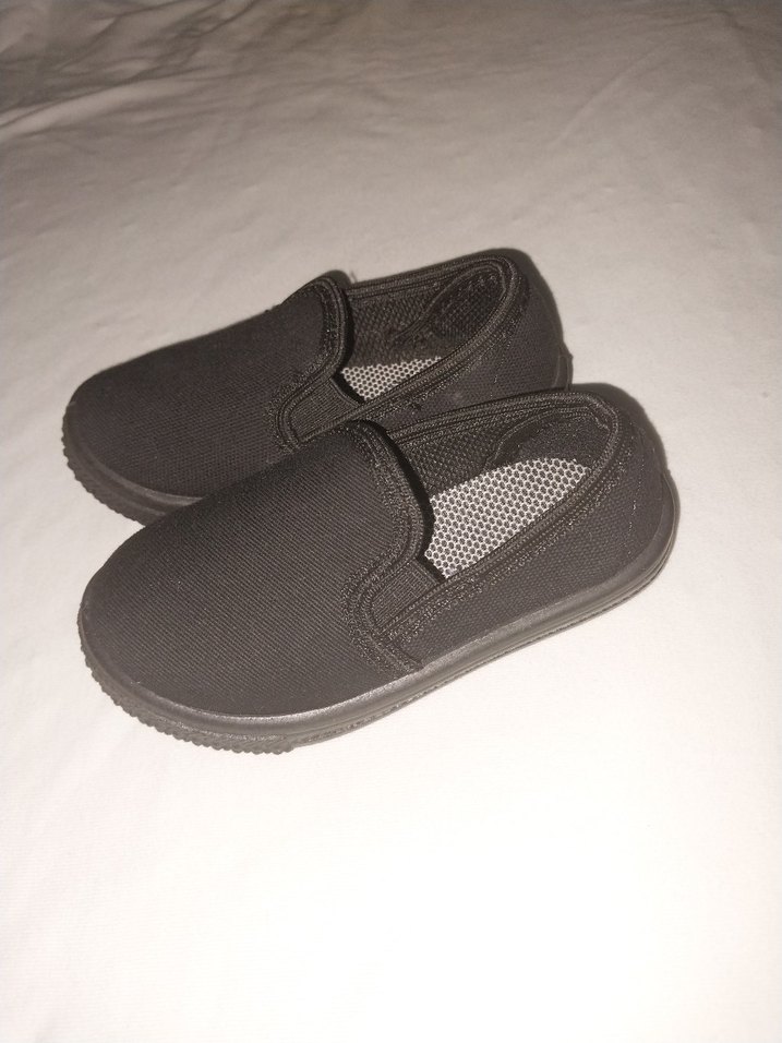 Siyah Erkek Çocuk Cırtlı Loafer - Görsel 3