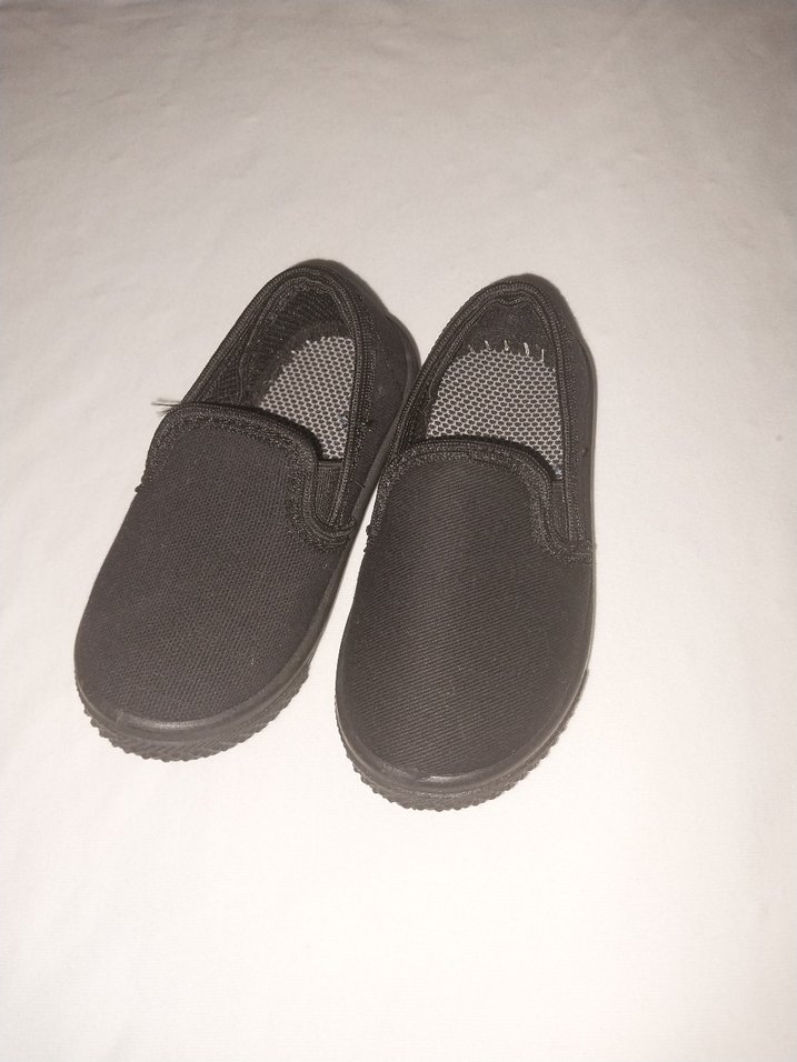 Siyah Erkek Çocuk Cırtlı Loafer - Görsel 2