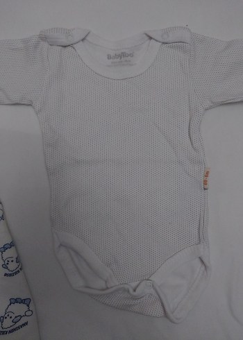 Bebek Erkek Uzun Kollu Örme Body Seti - Görsel 4