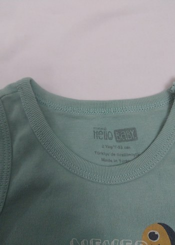 Mavi ve Yeşil Erkek Bebek Kolsuz Body Seti - Görsel 5