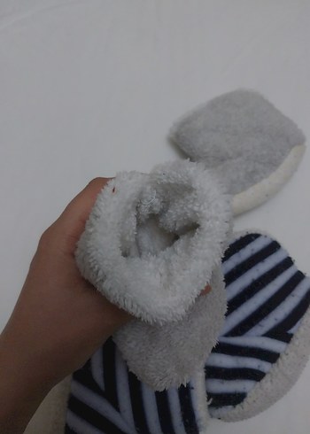 Gri Erkek Bebek Örgü Ev Botu - Görsel 7