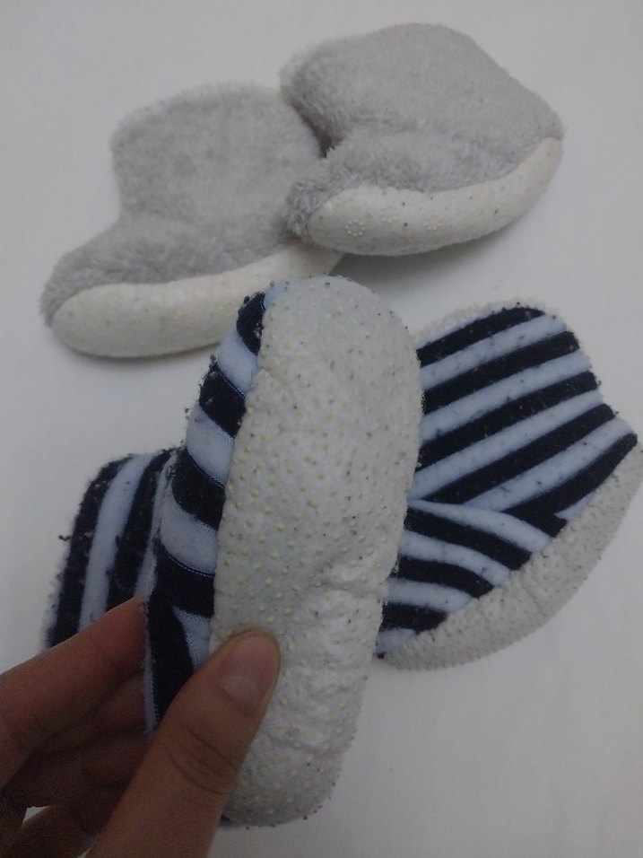 Gri Erkek Bebek Örgü Ev Botu - Görsel 4