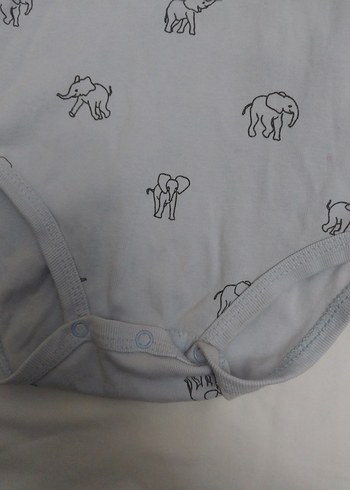 Erkek Bebek Kolsuz Tulum 2'li Set - Görsel 5