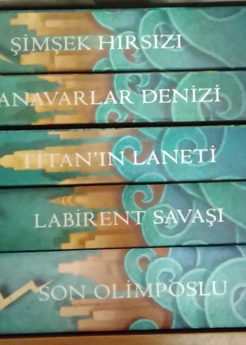Şimşek Hırsızı ve Serisi Roman Seti