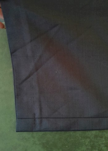 kumaş pantalon cift düğmeli düşük bel - Görsel 4