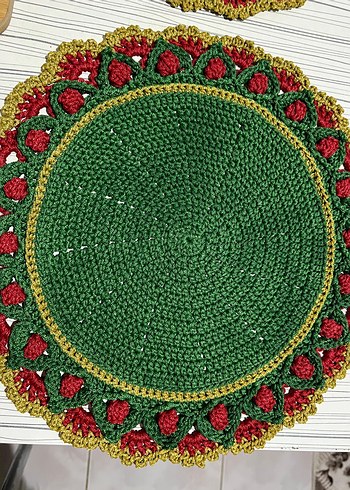 Yılbaşı özel konseptli El emeği Amerikan Supla 6adet - Görsel 4