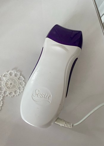 Diğer Sesil Beyaz Mor Kablolu Sac Alici