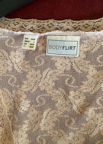 Dantel Detaylı Pembe Midi Hamile Elbisesi - Görsel 3