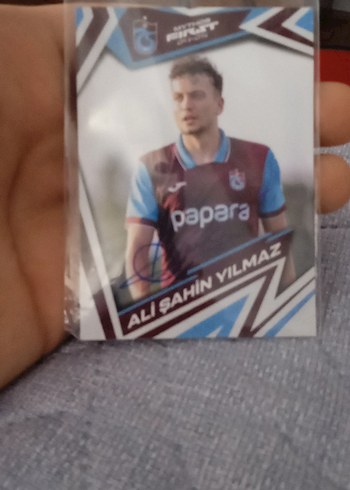 Ali Şahin Yılmaz İmzalı Spor Kartı
