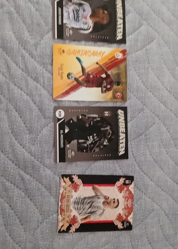 4 tane numaralı kart