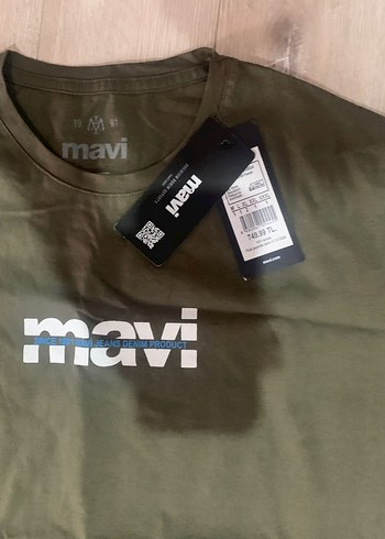 Mavi Erkek Haki Tişört