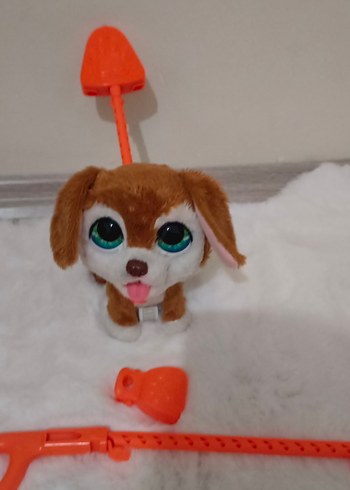 Renkli Kahverengi Peluş Oyuncak Köpek