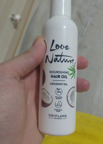 Oriflame Love Nature Hindistancevizi Yağlı Saç Bakım Yağı - Görsel 3