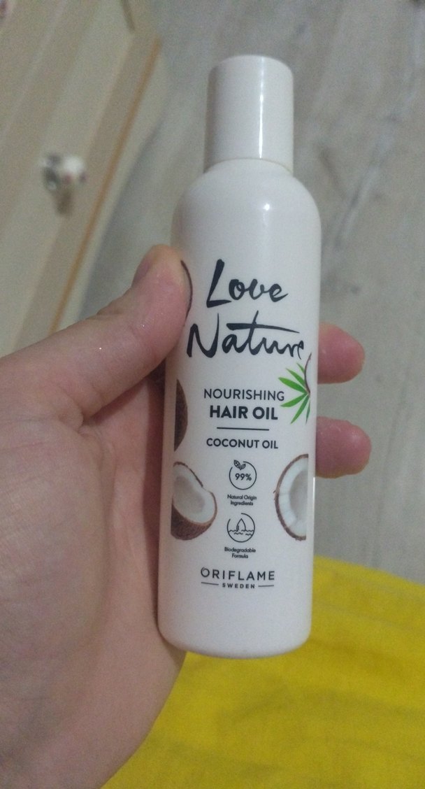 Oriflame Love Nature Hindistancevizi Yağlı Saç Bakım Yağı - Görsel 3