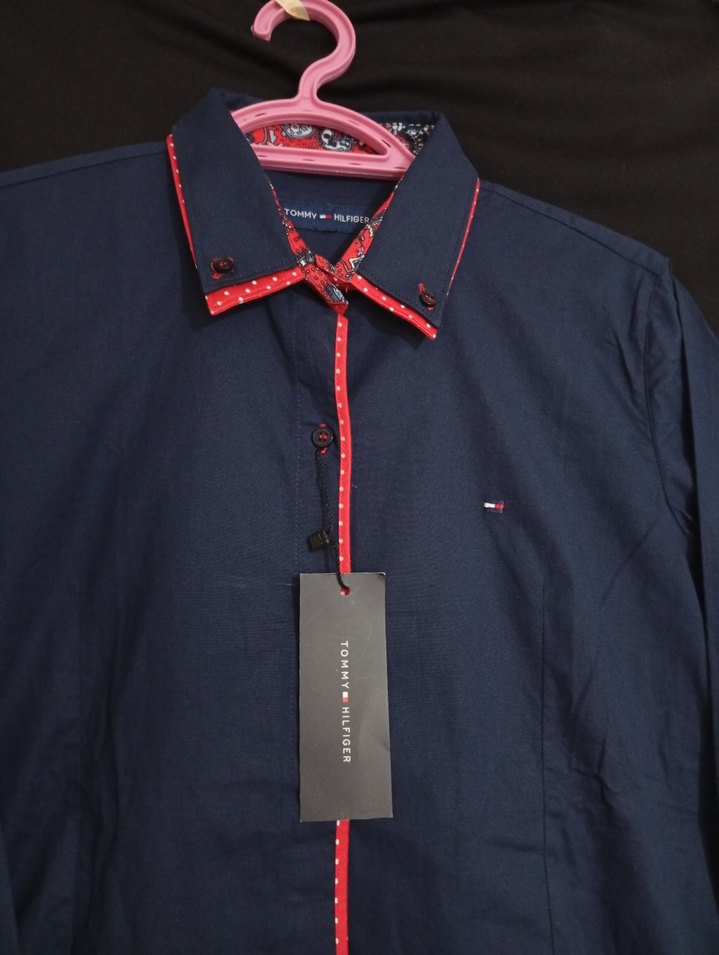 Lacivert Erkek Uzun Kollu Gömlek - Görsel 2