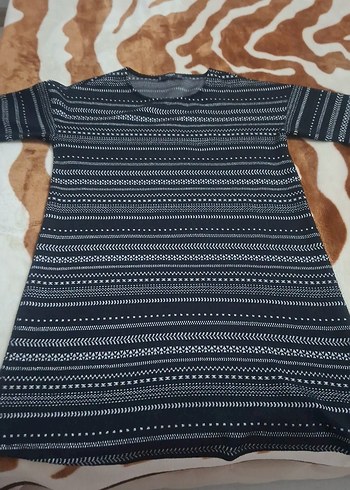 Siyah midi elbise - Görsel 4