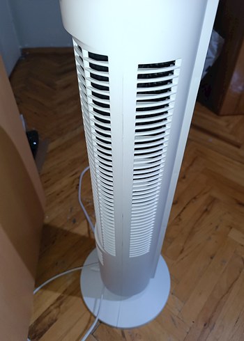 KUMTEL Beyaz Kule Vantilatör 50W 60° Salınım - Görsel 6