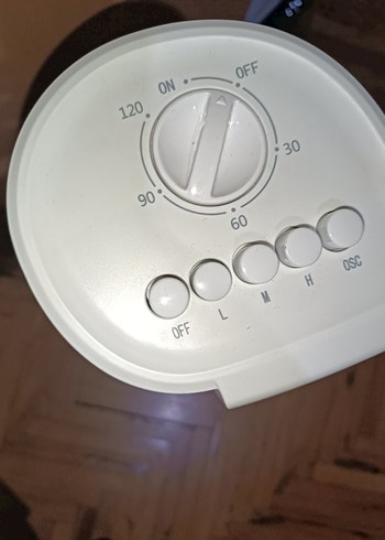 KUMTEL Beyaz Kule Vantilatör 50W 60° Salınım - Görsel 7