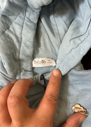 Gri Bebek Erkek Polar Tulum - Görsel 2