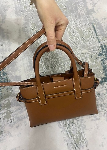 Kahverengi Deri Kadın El Çantası - Görsel 3