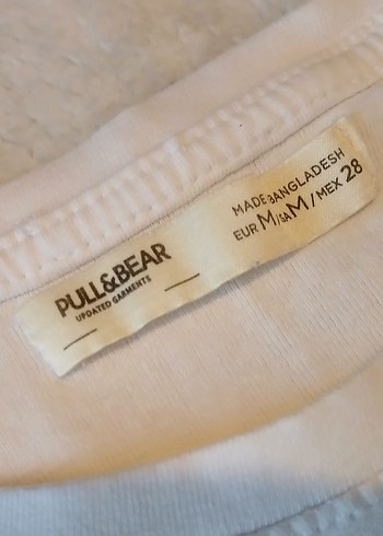 m Beden Pull&Bear Kısa Kollu Body Tişört