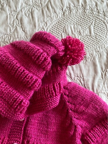 Örgü ceket - Görsel 9