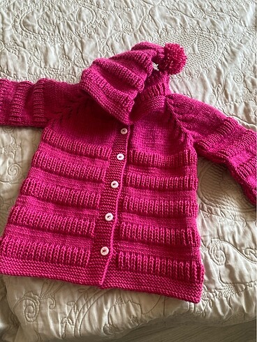 Örgü ceket - Görsel 6