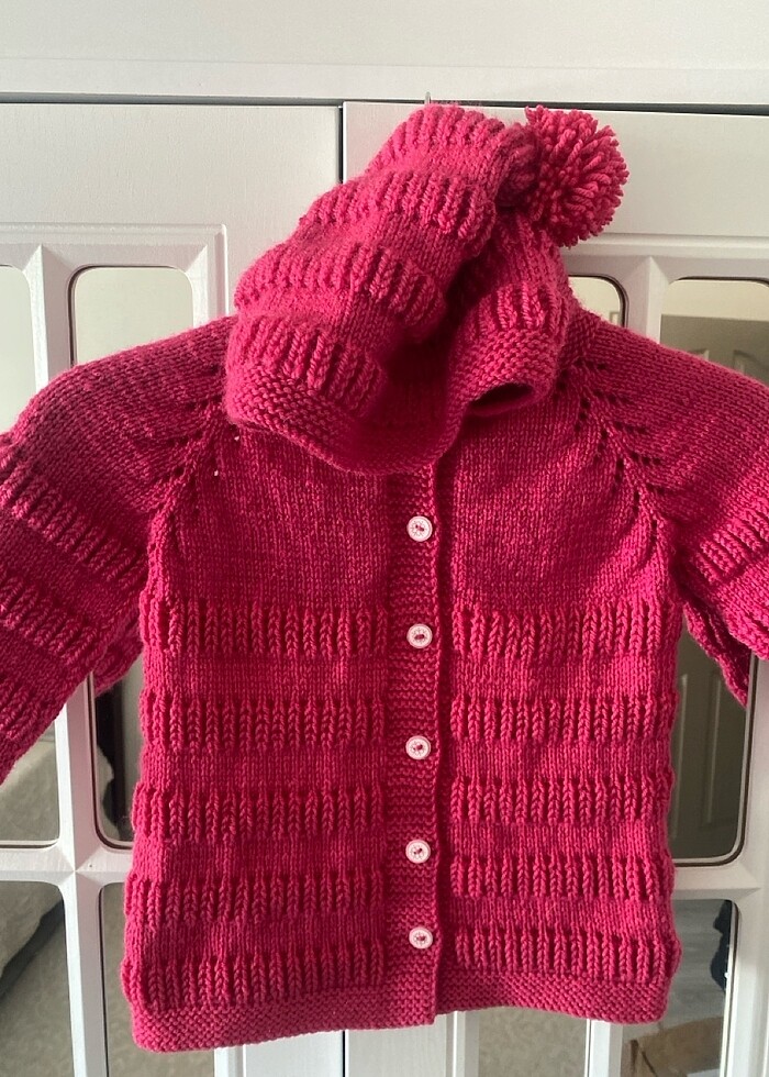 Örgü ceket - Görsel 5