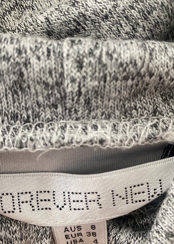 Gri Uzun Kollu Triko Midi Elbise kışlık triko iki adet fiyatı - Görsel 5