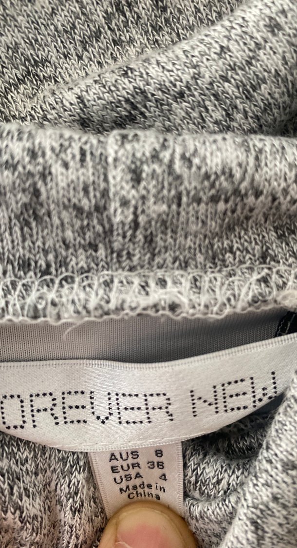 Gri Uzun Kollu Triko Midi Elbise kışlık triko iki adet fiyatı - Görsel 5