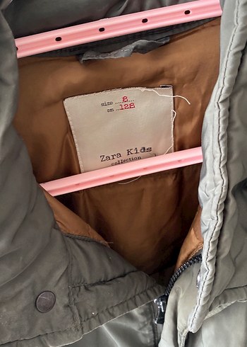 Erkek Çocuk Kamuflaj Desenli Gri Mont - Görsel 2