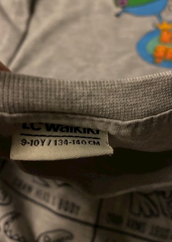 Kız Çocuk Gri Baskılı Uzun Kollu Sweatshirt - Görsel 5