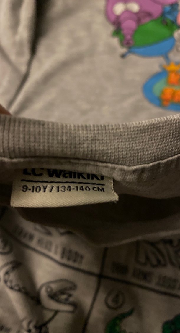 Kız Çocuk Gri Baskılı Uzun Kollu Sweatshirt - Görsel 5