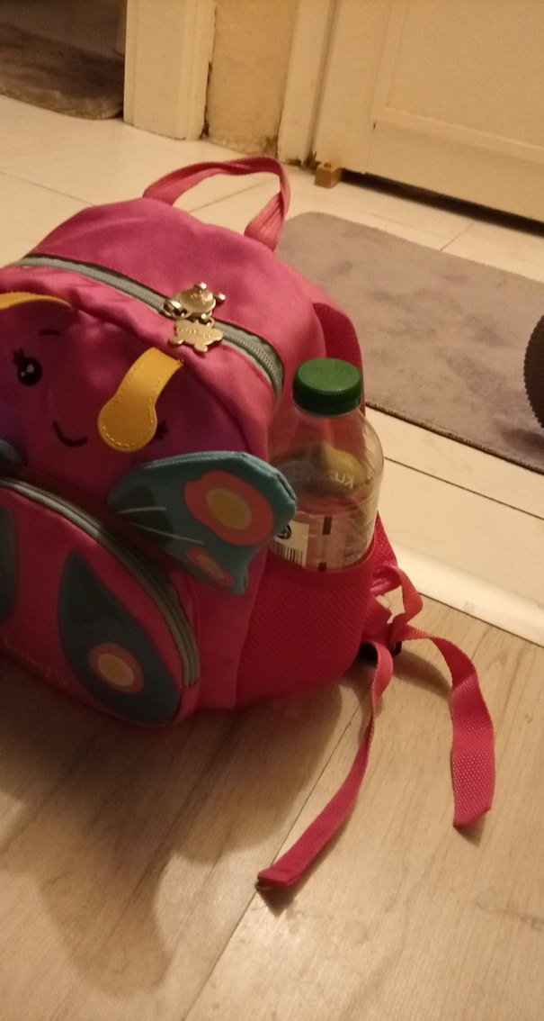 Renkli Pembe Çocuk Sırt Çantası - Görsel 2