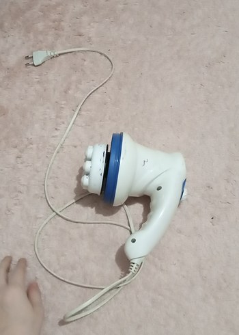 Beyaz Elektrikli Masaj Aleti - Görsel 3