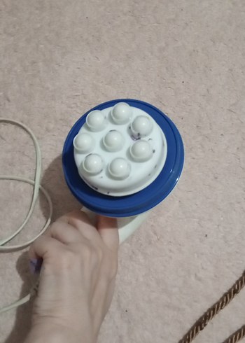 Beyaz Elektrikli Masaj Aleti - Görsel 5