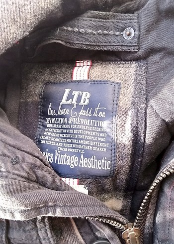 Düğmeli Gri Erkek Midi Ceket - Görsel 3