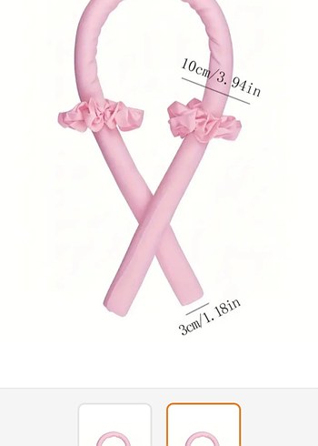 Pembe Kurdele Detaylı Kadın Saç Aksesuarı - Görsel 2