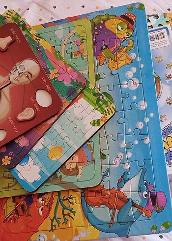 ahşap Puzzle Eğitici Oyuncak - Görsel 3