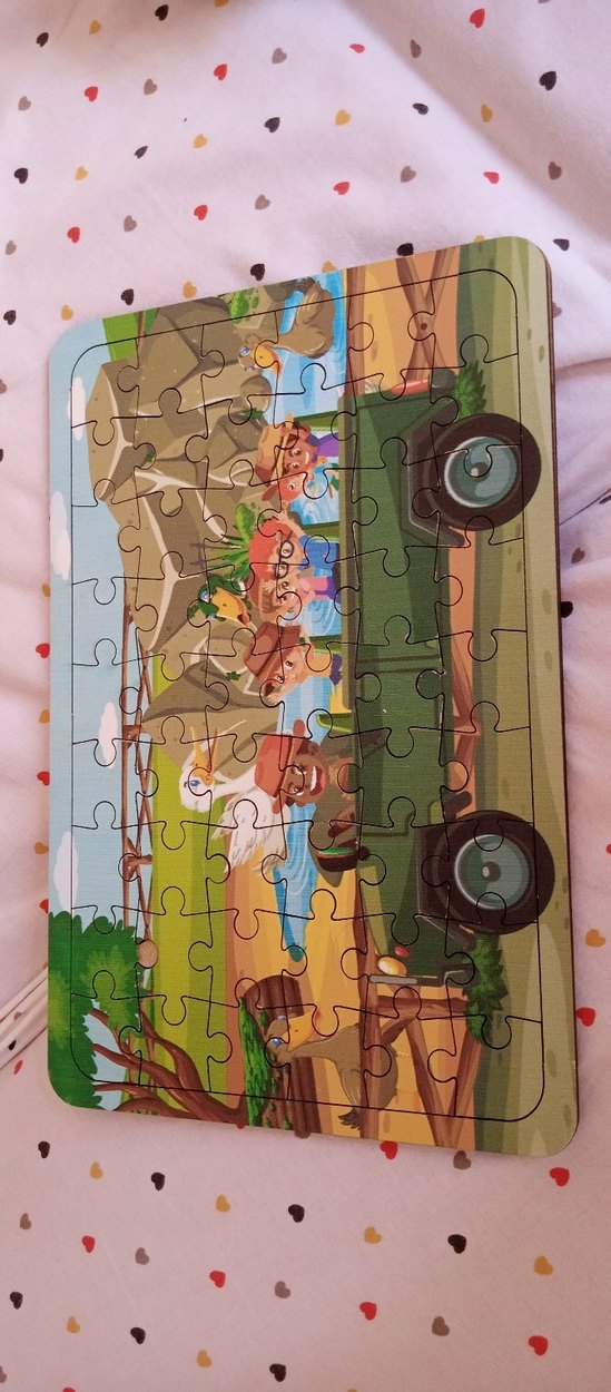 ahşap Puzzle Eğitici Oyuncak - Görsel 4