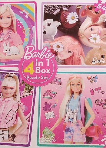 Barbie puzzle seti - Görsel 2