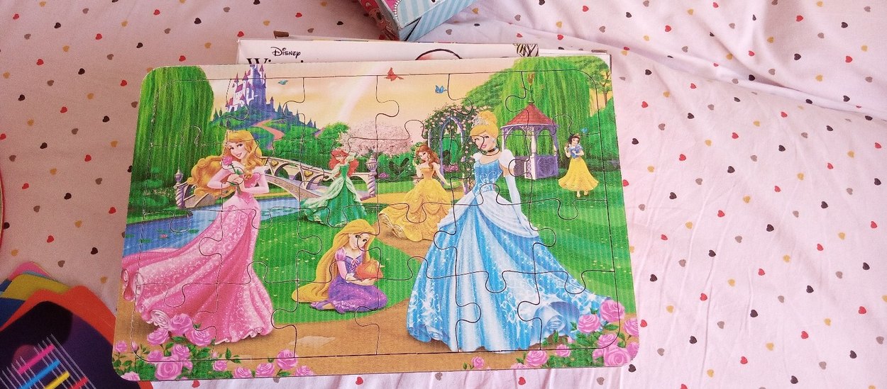 Renkli Ahşap Çocuk Yapbozu - Kaydırak Temalı - Görsel 4